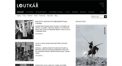 Desktop Screenshot of loutkar.eu